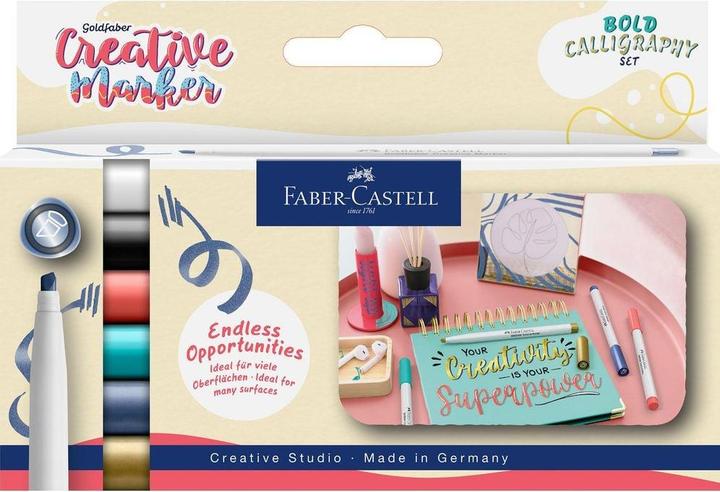 Image du produit Faber-Castell Gofa Creative Marker C set de 6 Calli (6x)