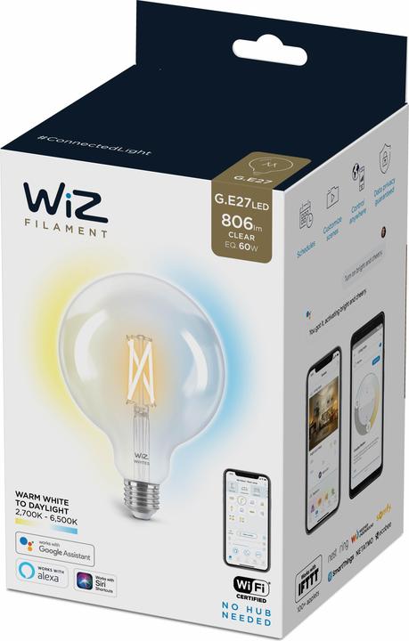 Productafbeelding WiZ Draad (E27, 6.70 W, 806 lm, 1 x, E)