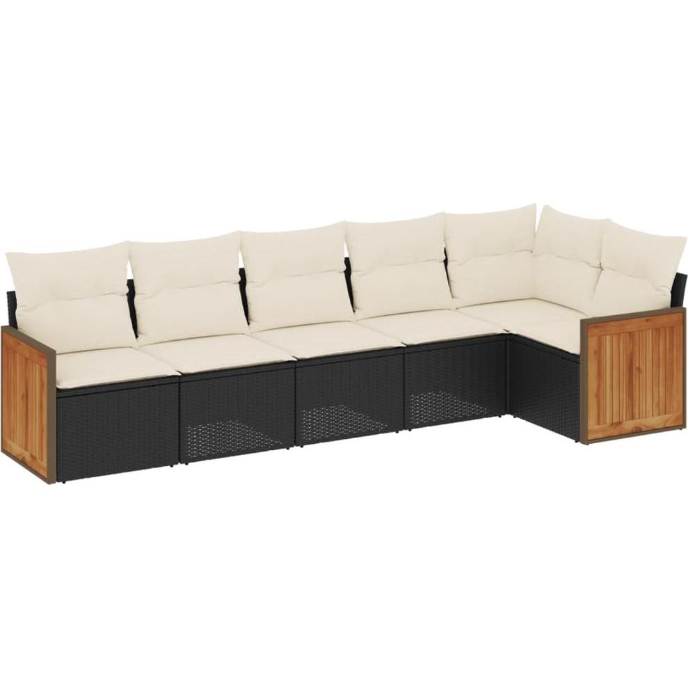 VidaXL, Gartenlounge, 10-tlg. Garten-Lounge-Set mit Kissen