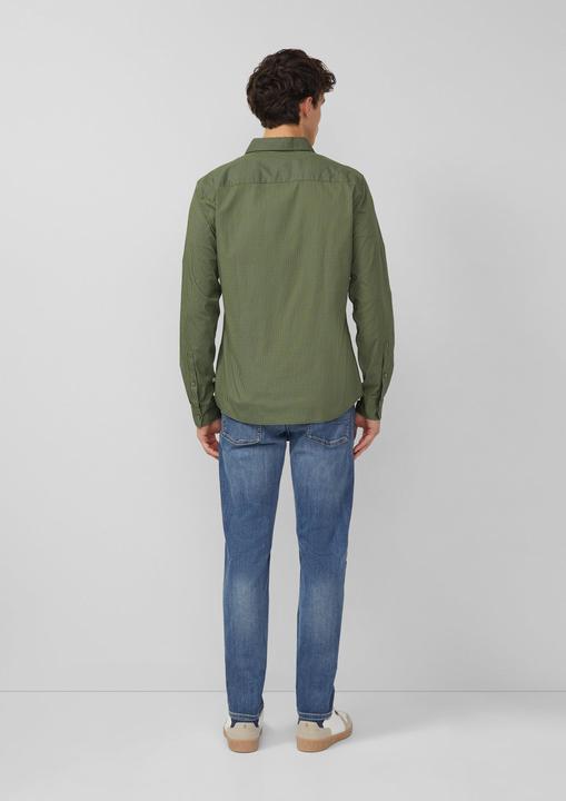 Immagine prodotto s.Oliver Hemd Slim Fit: Gemustertes Hemd mit Kentkragen (L)