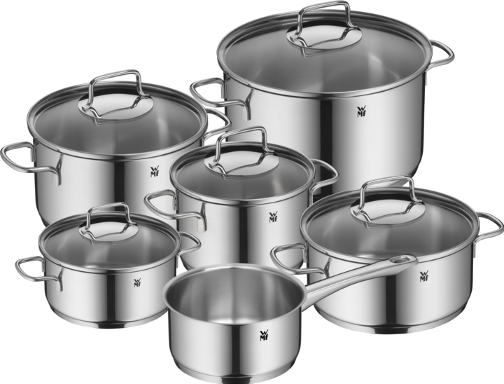 Produktbild WMF Astoria (24 cm, Pfannenset + Topfset, Edelstahl)