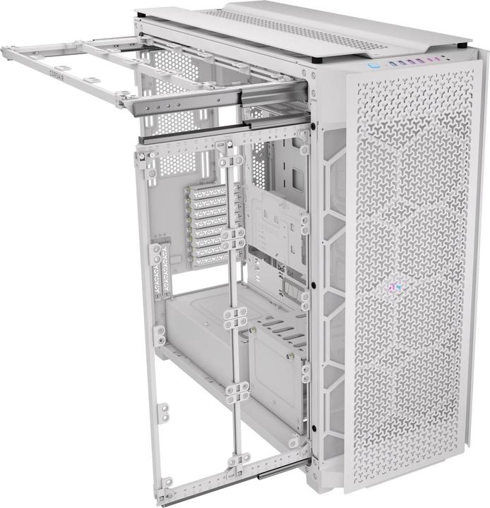 Produktbild Corsair Case iCUE 9000D RGB Airflow Tower TG white (E-ATX, mATX, ATX, SSI EEB)
