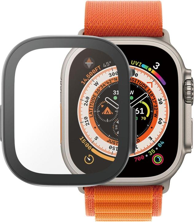 PanzerGlass Screen Protector Full Body Apple Watch 2023 49mm with D3O black (Apple Watch Ultra)