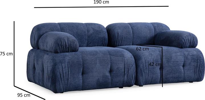 Actual product image Atelier del Sofa Petite (2 person sofa)
