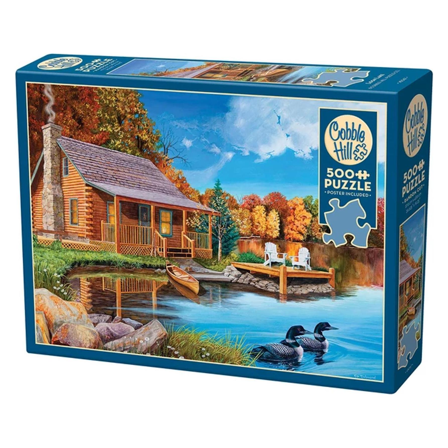 Cobble Hill Loon Lake 500 Onderdelen (500 onderdelen)