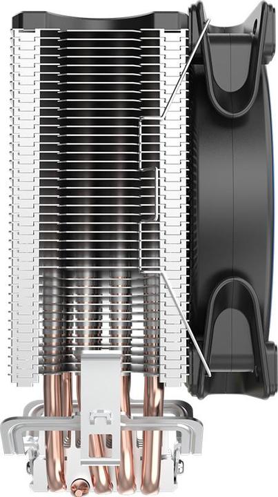 Actual product image Pccooler GI-X5R Corona Red (148 mm)