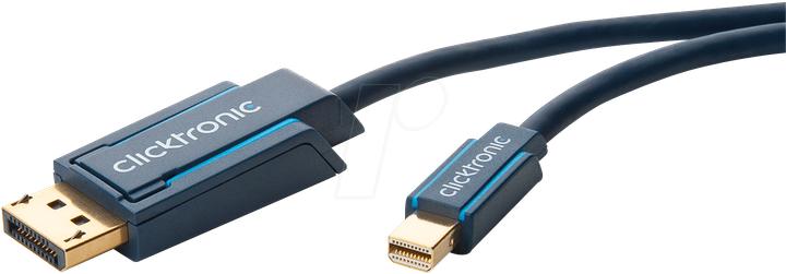 Immagine prodotto clicktronic Mini DisplayPort — DisplayPort (3 m, DisplayPort)