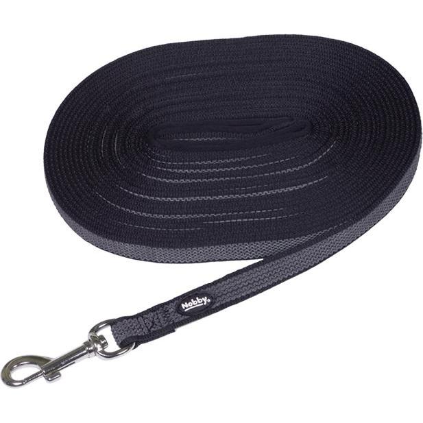 Comparer les prix de 3x Nobby Laisse à pister Anti-Slip (Chien, Général, Promenade, Sport canin), Collier + laisse