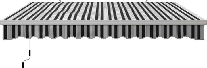 Actual product image Outsunny Hinged awning with hand crank (2.45 m)