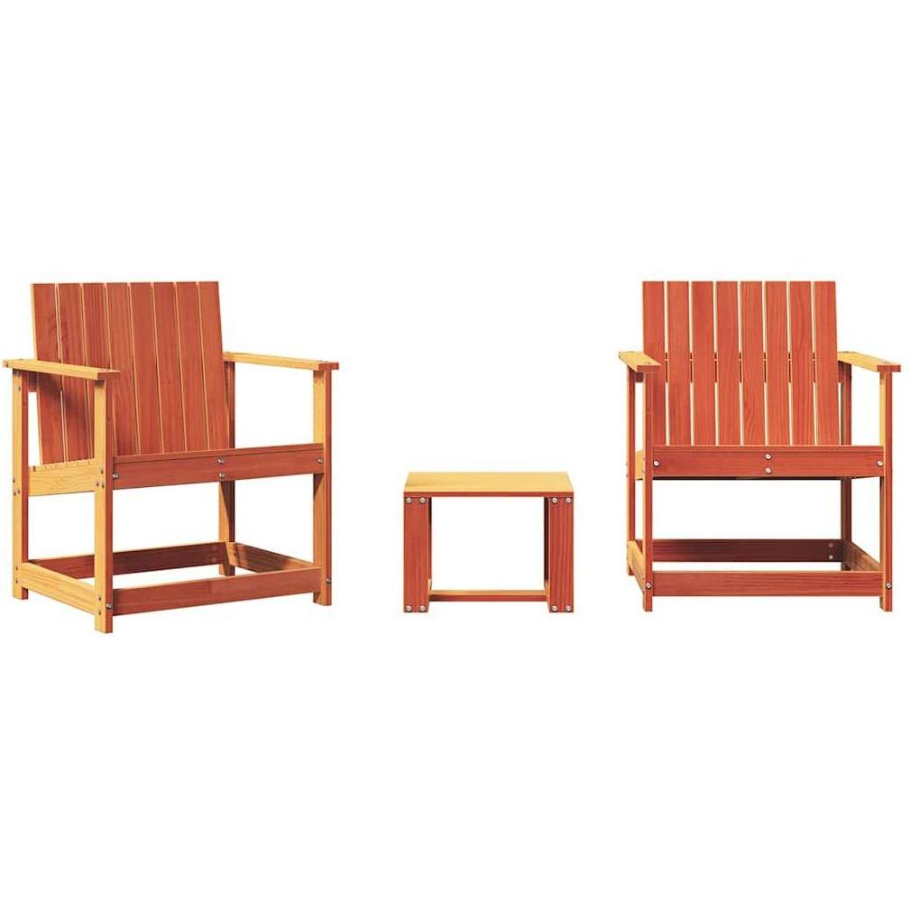 Thumbnail - VidaXL, Gartenlounge, 3-tlg. Garten-Lounge-Set