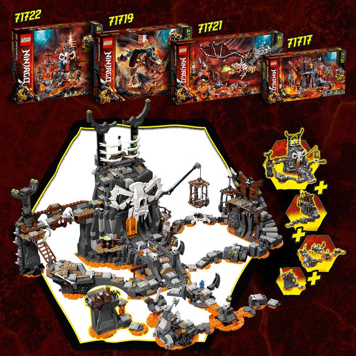 Actual product image LEGO Dungeon of the skull mage (71722, LEGO Ninjago)