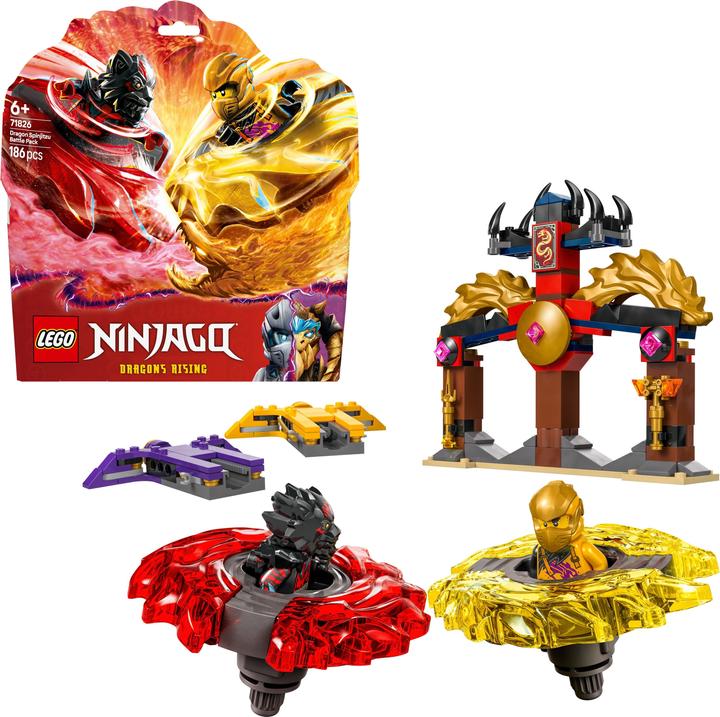 Produktbild LEGO Drachen-Spinjitzu Battle Pack (71826, LEGO Ninjago)