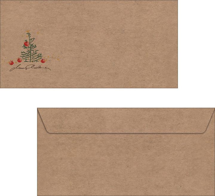 Immagine prodotto Sigel Carta con motivi natalizi (100 g/m², 110 x 220 mm)