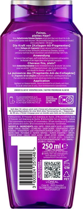 Immagine prodotto L'Oréal Paris Sollevatore di collagene (Shampoo liquido, 250 ml)