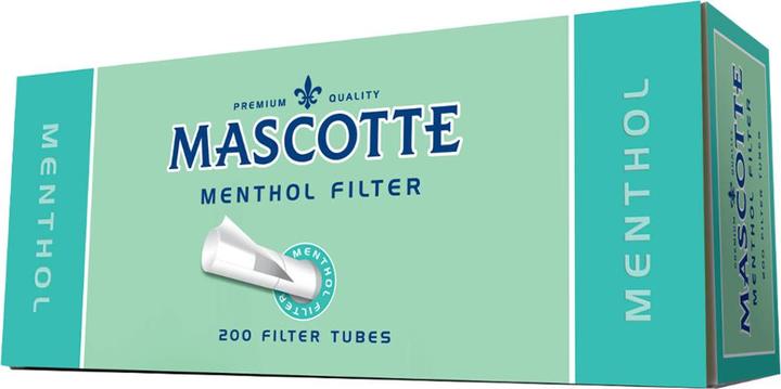 Actual product image Mascotte Menthol filter