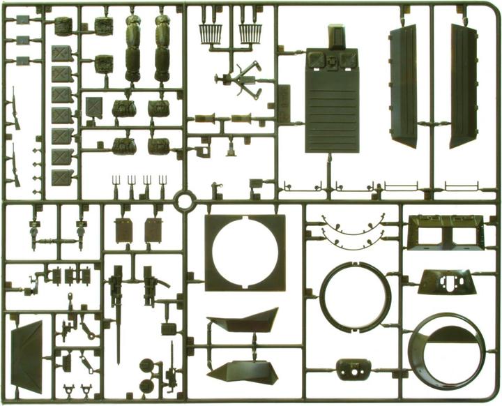 Actual product image Italeri M 8 Greyhound