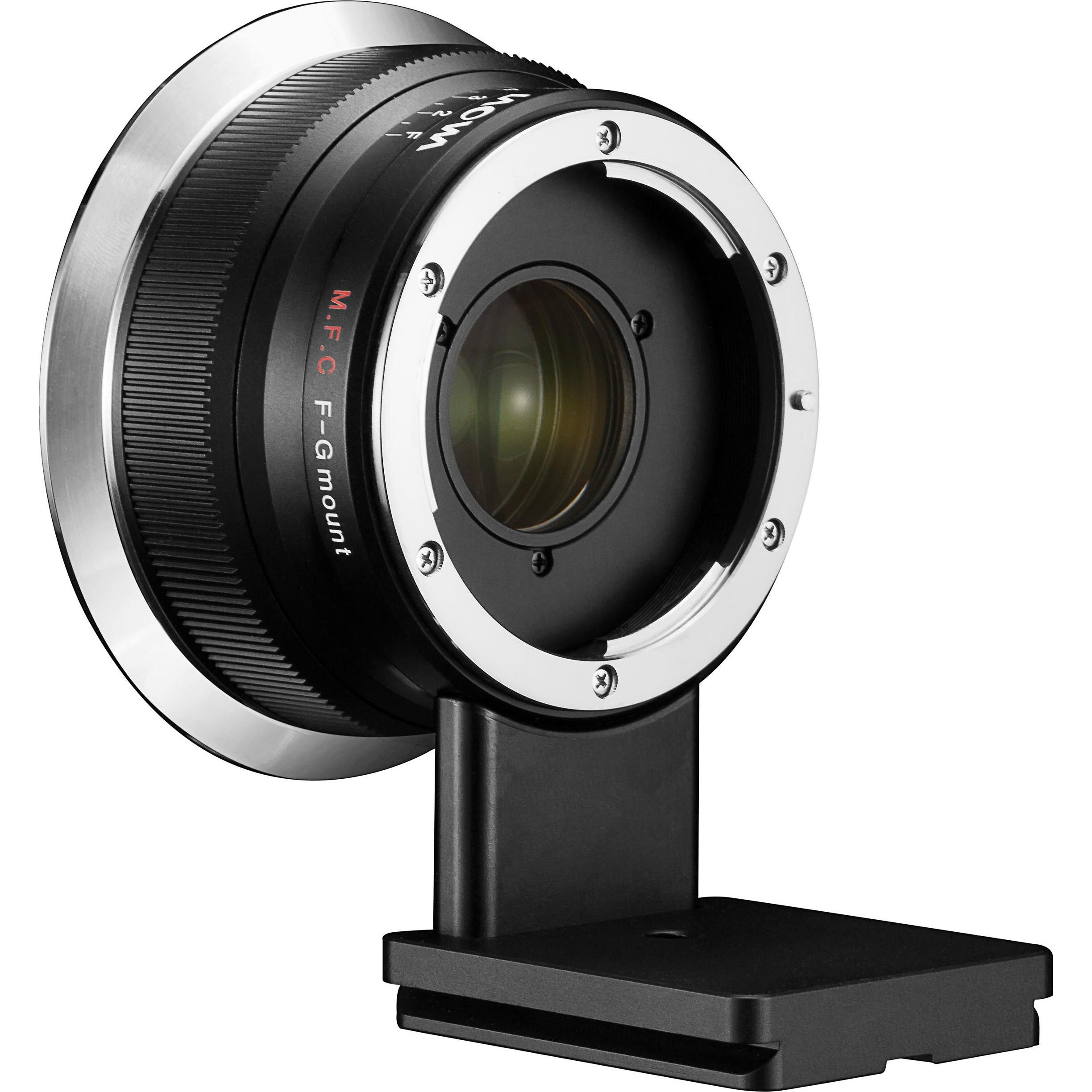 Venus Optic Laowa Converter MFC FujiGFX-Nikon G (Standard, Nikon F), Objektivkonverter, Schwarz