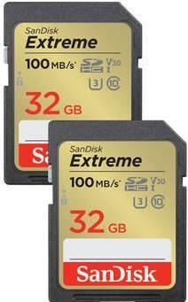 Image du produit SanDisk Extreme (32 Go, SDHC, U3, UHS-I)