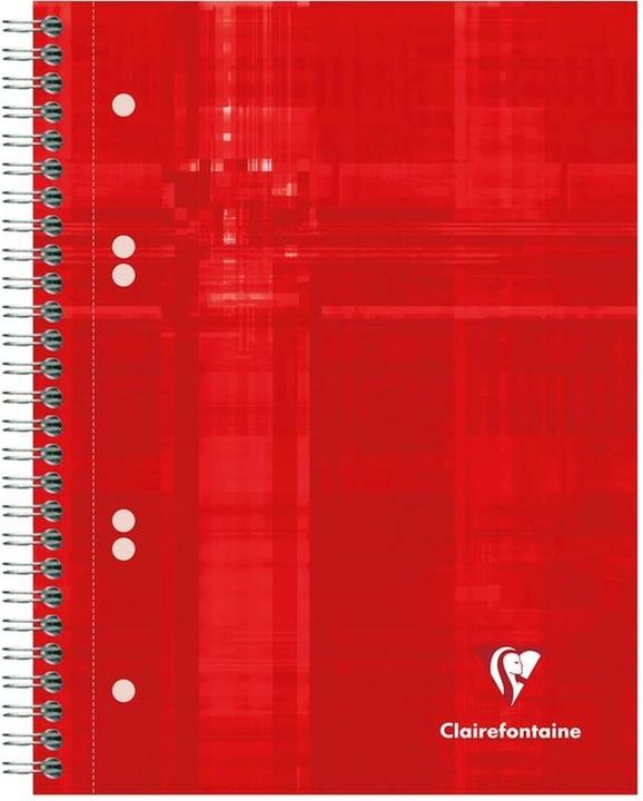 Nährwerte und Zutaten Clairefontaine Collegeblock (A5, Liniert, Weicher Einband)