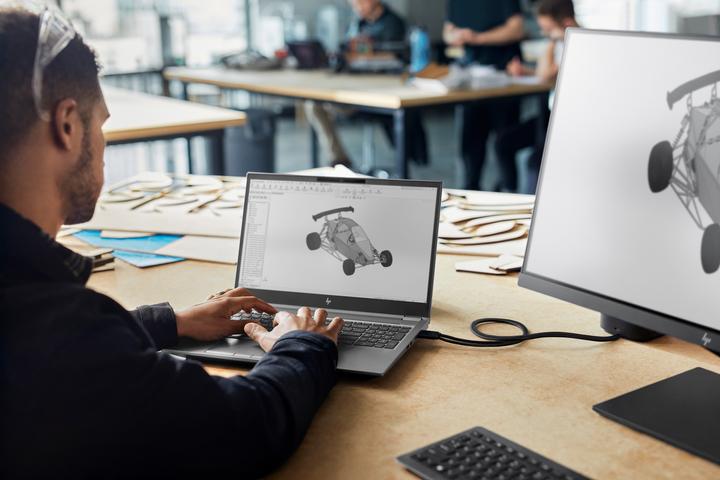 Produktbild HP Zbook Fury 15 G7 (15.60", 1000 GB, 64 GB, CH, Intel Core i9-10885H)