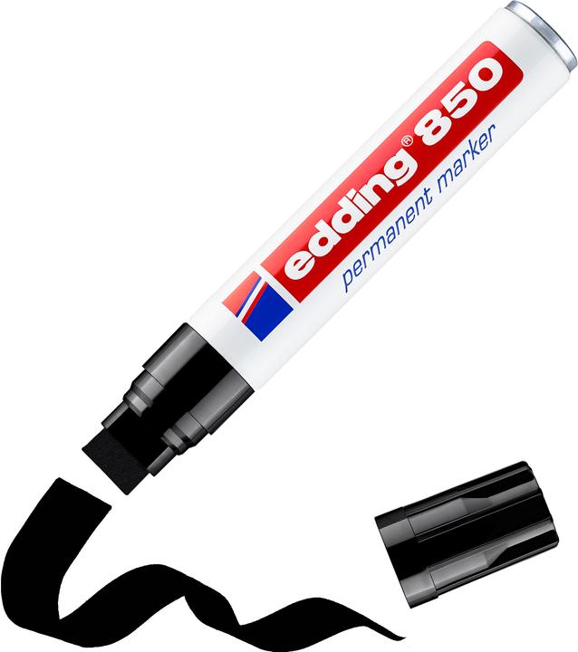 Immagine prodotto Edding 850 Marcatore permanente (Nero, 16 mm, 1 x)