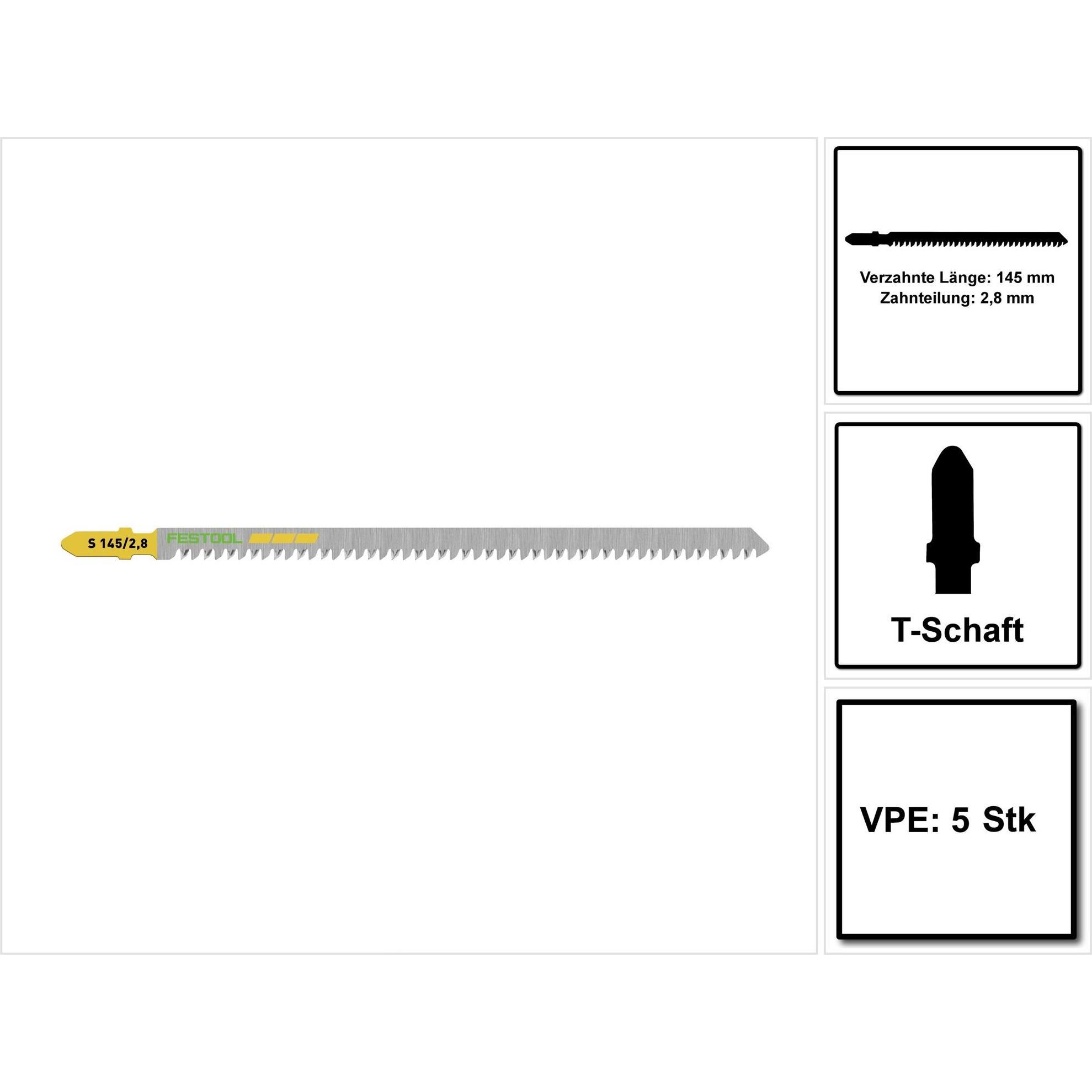 Thumbnail - Festool, Sägeblatt, Stichsägeblatt S 145/2,8/5