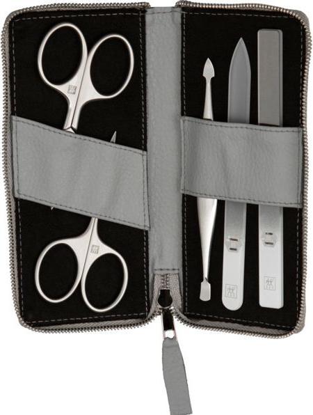Immagine prodotto Zwilling 5tlg. Nagelpflege-Etui mit Nagel- und Hautschere grau