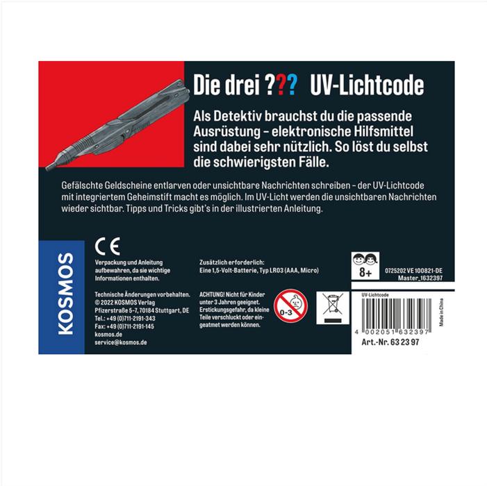 Produktbild Kosmos Die Drei??? UV-Lichtcode