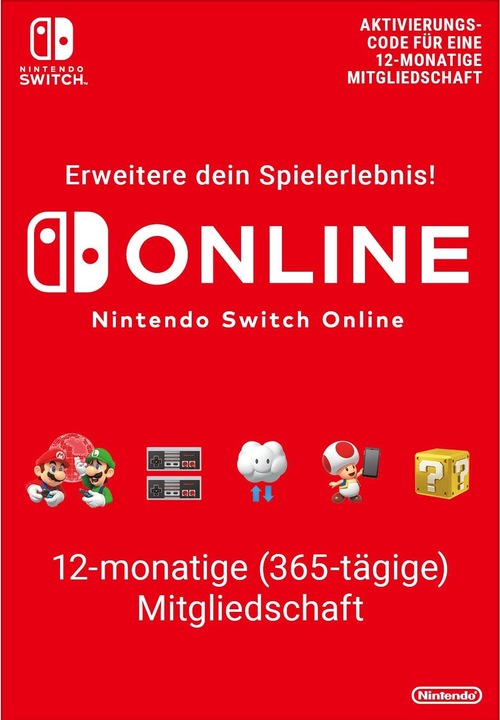 Actual product image Nintendo Switch OLED model (white) - Mario Kart 8 Deluxe + Switch Online membership (12 months)