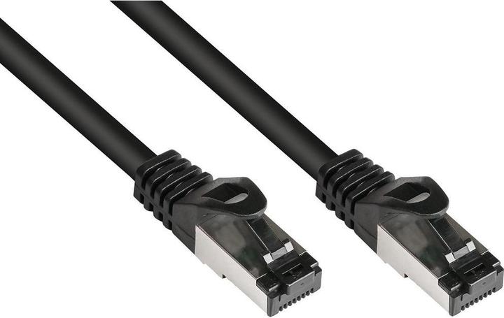 Immagine prodotto Good Connections Alcasa 8060-HP005S Cavo di rete 0,5 m Cat6a S/FTP (S-STP) Nero (S/FTP, CAT6a, 0.50 m)