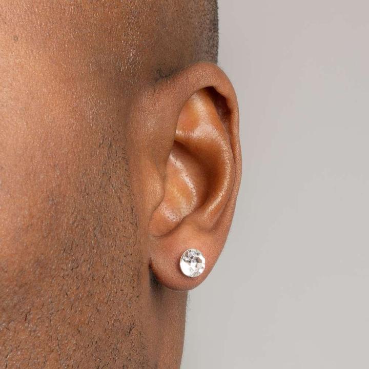 Image du produit Bijouteria Clous d'oreille (Argent 925, Cristallin)