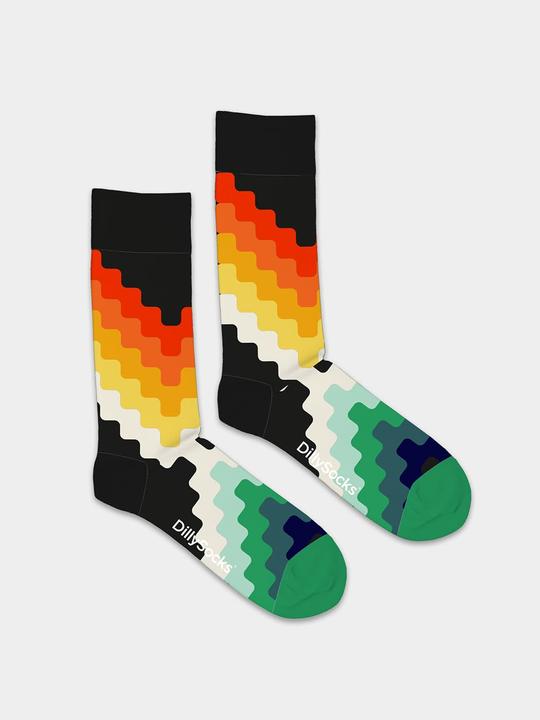 Image du produit DillySocks Pixel Flame (41 - 46)