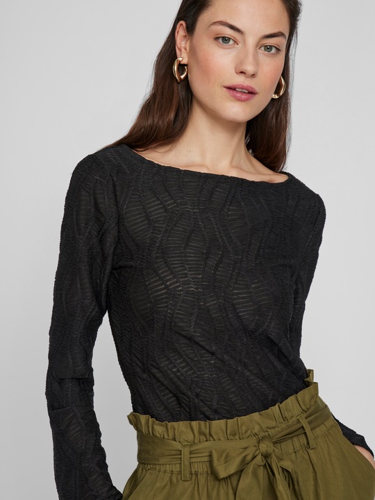 Immagine prodotto Vila Top con scollo a barca e maniche lunghe (XL)