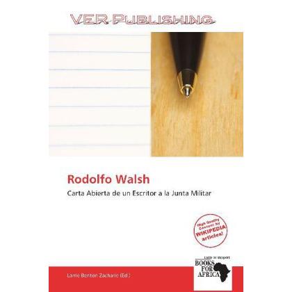 Thumbnail - Rodolfo Walsh, Ratgeber von Larrie Benton Zacharie