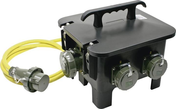 Actual product image Mennekes Six-way distributor THW version 230 V/400 V, 32 A (6x, CEE 7/3)