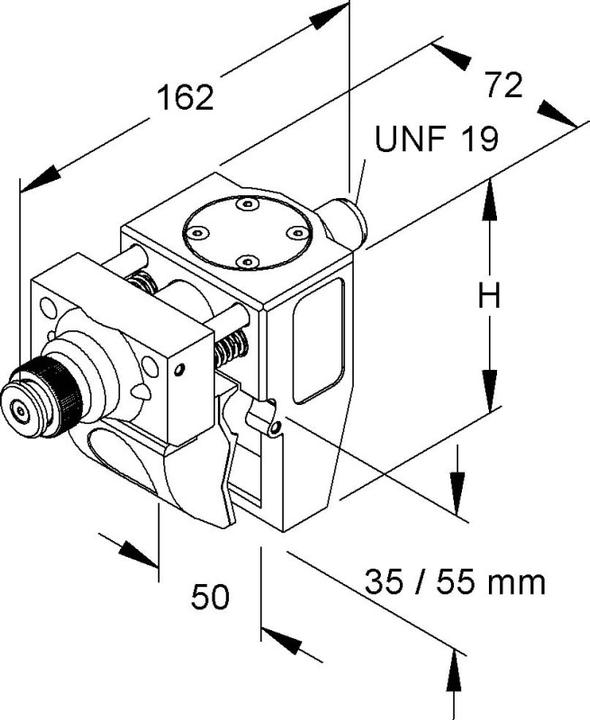 Actual product image Niedax NIE W-ALS 50X55 Tool for cable protection channels 50x55mm side wall for Prof. from