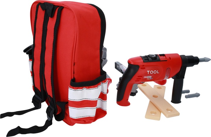 Actual product image KS Tools Tool set with backpack for children