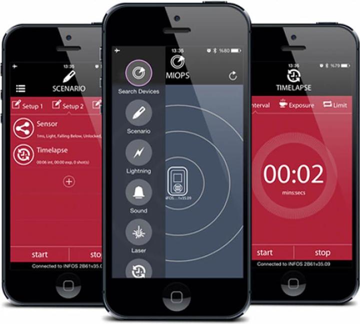 Immagine prodotto Miops Scatto intelligente della macchina fotografica senza cavo (Wi-Fi)