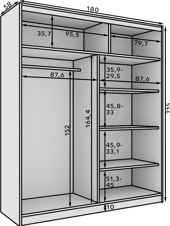 Produktbild ADRK Furniture Nico (180 x 198 cm)