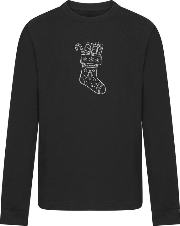 Produktbild Merchcode Kids Christmas Socks Longsleeve - 181863 (158, 164)