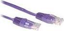 Produktbild ACT Purple 3 meter U/UTP CAT5E patch cable with RJ45 connectors. Cat5e u/utp purple 3.00m (U/UTP, CAT5e, 3 m)