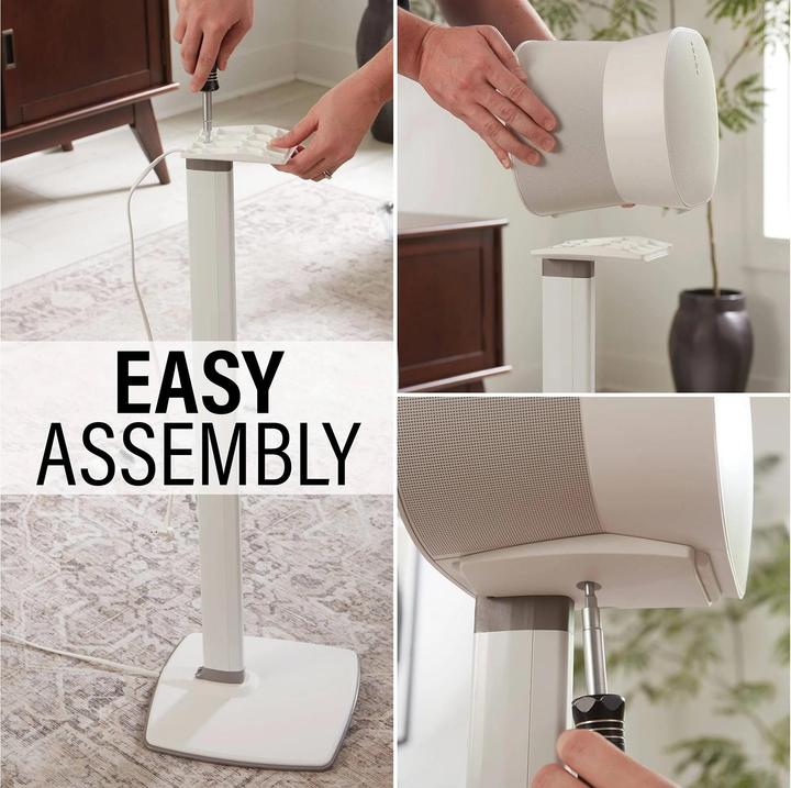Actual product image Sanus WSSE3A2-W2 (1 pair, Stand, Height-adjustable)