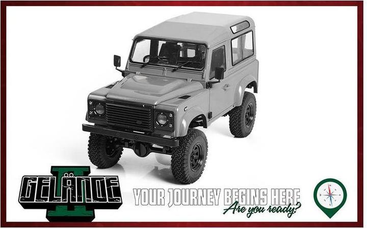 Image du produit Rc4Wd Kit D90 de défenseur de Land Rover Scale Crawler Terrain II (Kit)