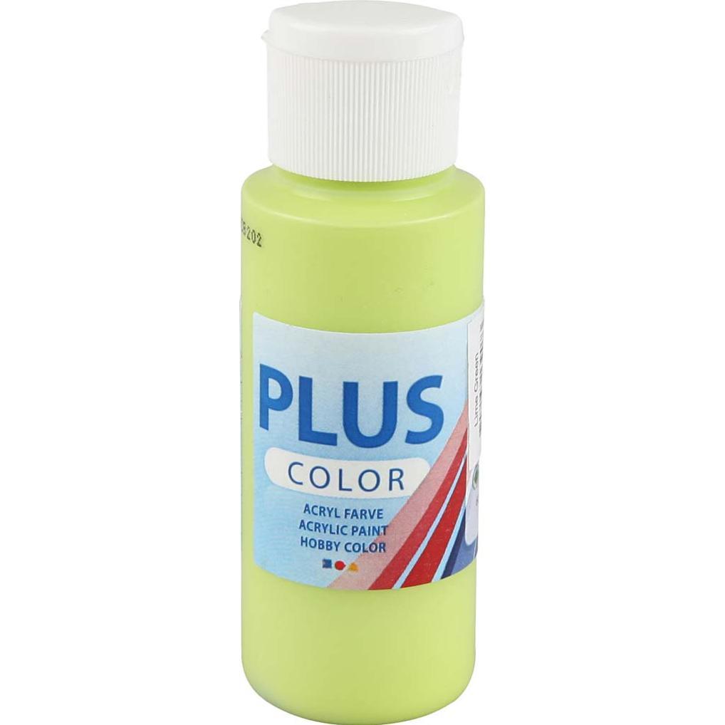 Plus Color, Colore + Vernice per fai da te, Craft Paint (60 ml)