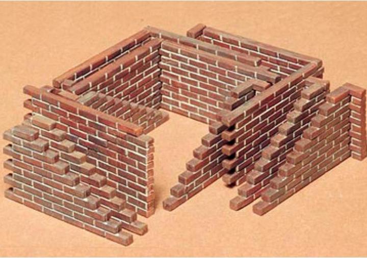 Produktbild Tamiya Backsteinmauer