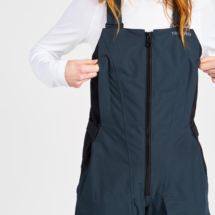 Actual product image Tribord Sail dungarees ladies - 500 dark grey (XL)