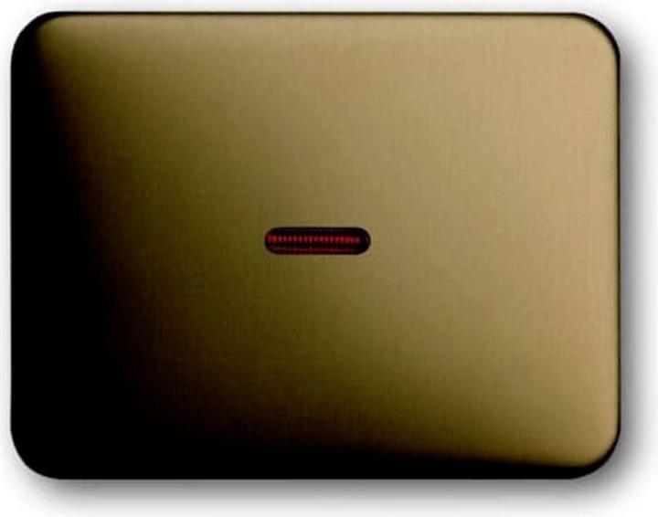 Produktbild Busch-Jaeger alpha nea Wippe Kontroll mit 1789-21 roter Kalotte bronze