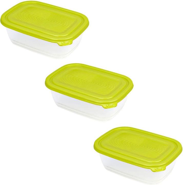 Actual product image Rotho FOOD BOX SUNSHINE SET 1.0 3PCS (1 l)