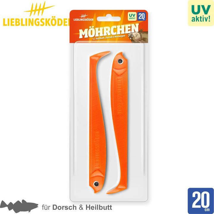 Image du produit Lieblingsköder Carotte (aimant à morue) (10 cm)