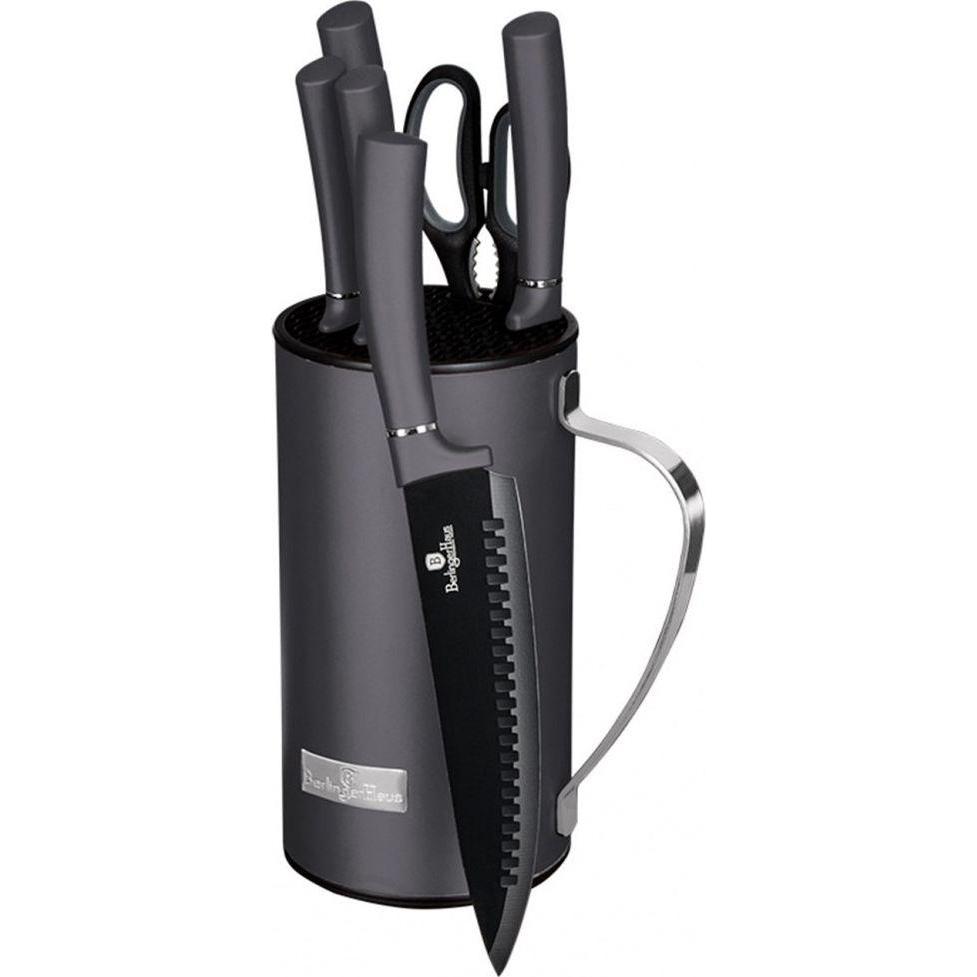 BerlingerHaus Knife set BH-2600, Küchenmesser, Grau